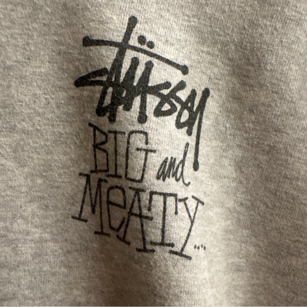 Stussy Light Gray Men's Hoodie - Picture 2 of 7